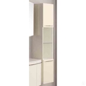 Шкаф-колонна подвесная АКВАТОН "Севилья", белый жемчуг
